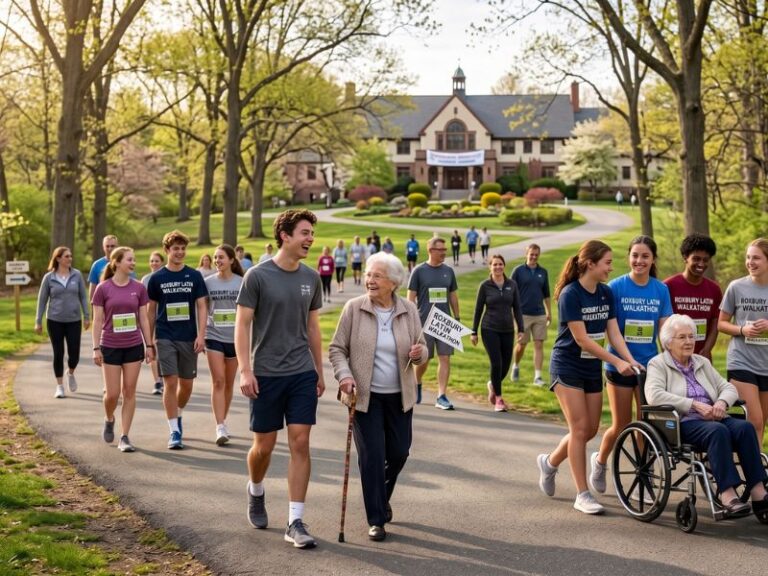 Students Walk for a Cause and Raise Thousands for Senior Citizens